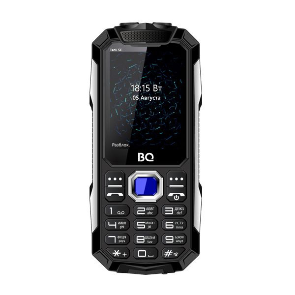 Мобильный телефон BQ TankSE (BQ-2432) Чёрный - фото 1 - id-p158559227
