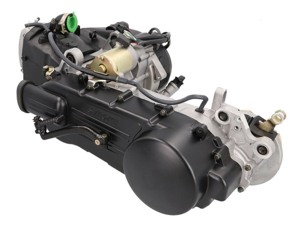 Двигатель в сборе 150куб 157QMJ (13"; колесо) под два амортизатора - фото 4 - id-p155205479