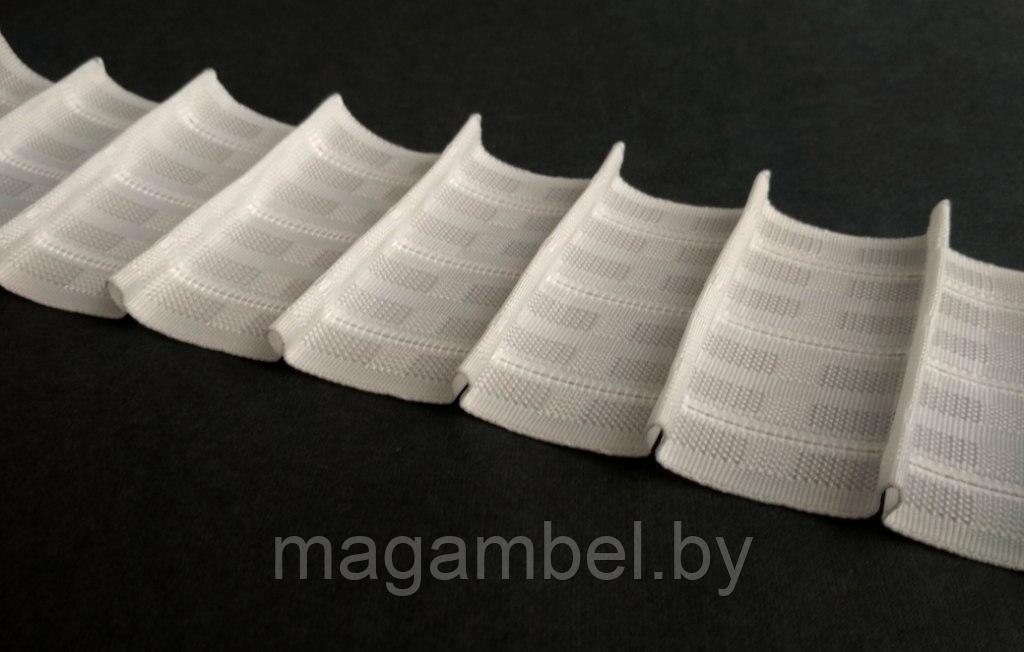 Плотная лента для штор и тюли "карандаш" с коэффициентом 8 см1:1,5