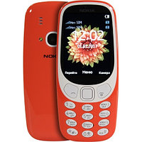 Кнопочный сотовый телефон Nokia 3310 2017 красный