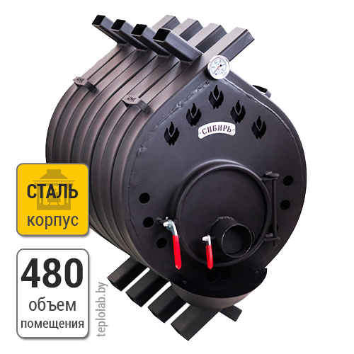НМК Сибирь БВ-480 печь отопительная - фото 1 - id-p55411700