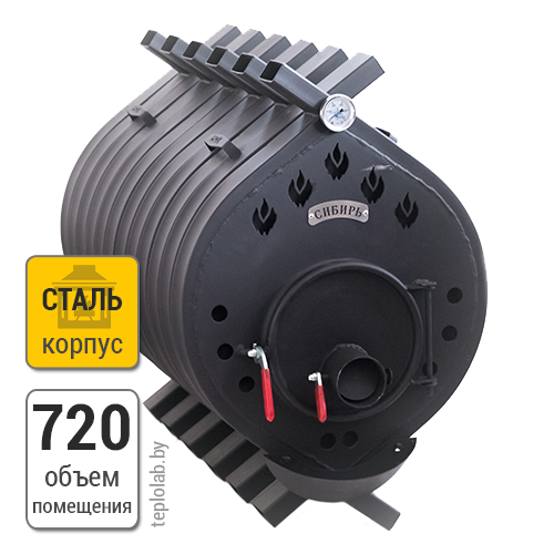 НМК Сибирь БВ-720 печь отопительная - фото 1 - id-p55411740