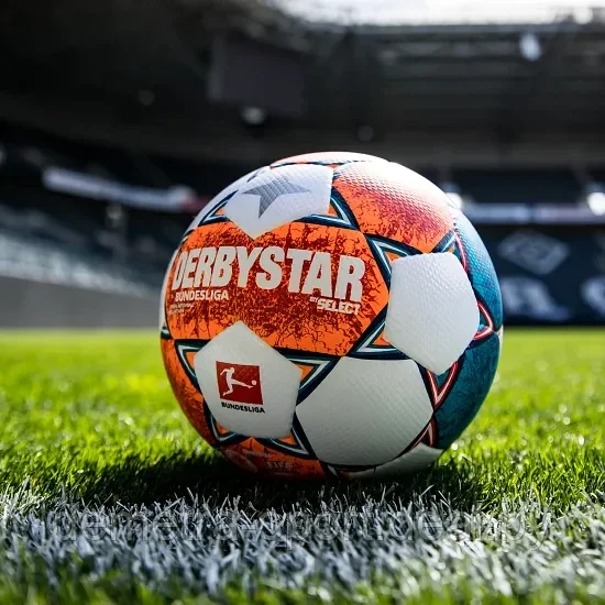 Мяч футбольный Derbystar "2020/2021 Bundesliga Brillant APS" Football - фото 5 - id-p158575308