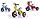 Детский трехколесный велосипед с музыкальной панелью и бутылочкой, 4 цвета, 816, фото 4