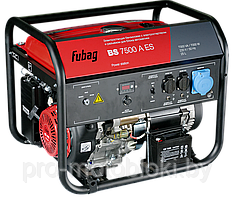 Генератор бензиновый FUBAG BS 7500 A ES с электростартером и коннектором автоматики