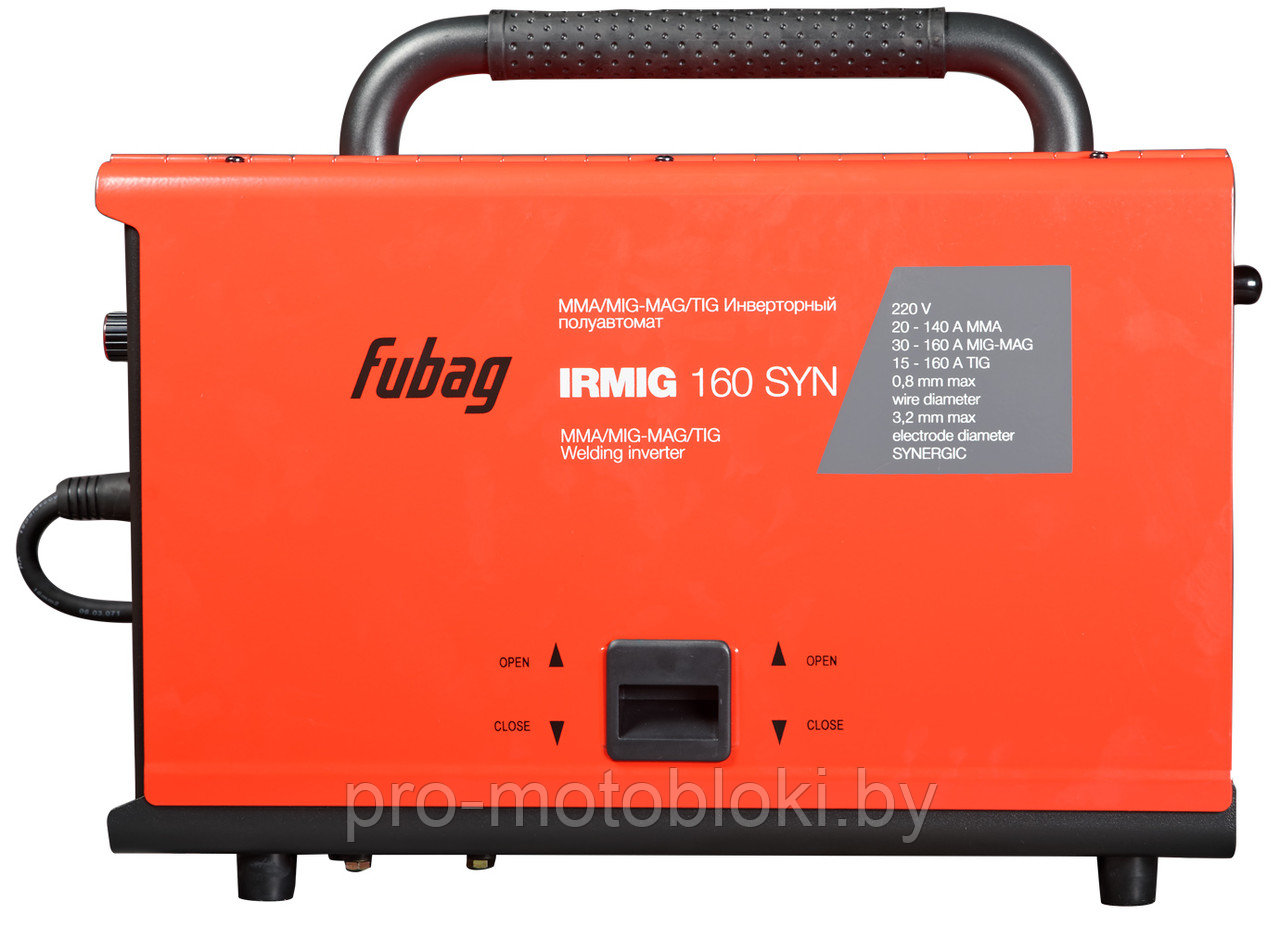 Сварочный полуавтомат FUBAG IRMIG 160 SYN с горелкой - фото 3 - id-p158585499