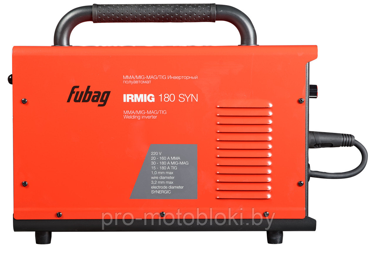 Сварочный полуавтомат FUBAG IRMIG 180 SYN с горелкой - фото 4 - id-p158585501
