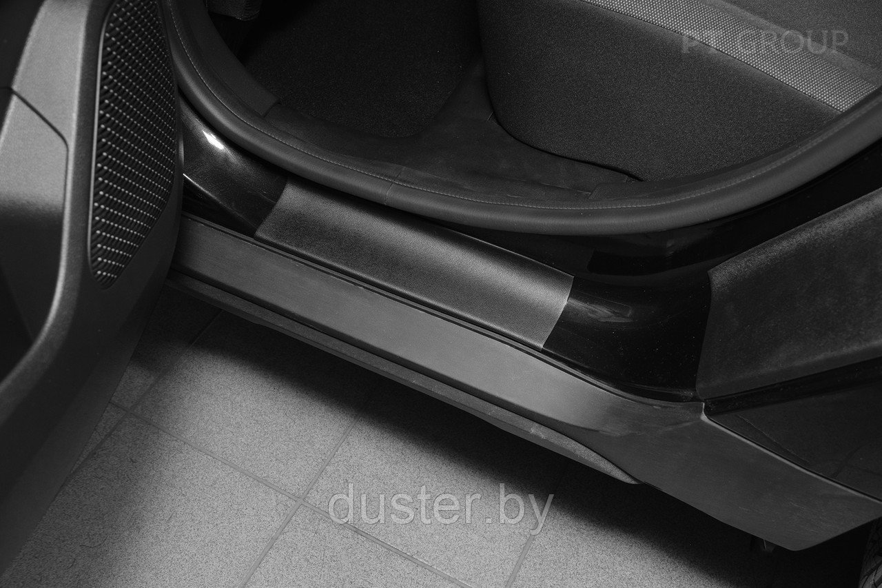 Накладки в проёмы задних дверей (ABS) Renault Duster 2021- PT GROUP (оригинал) - фото 5 - id-p158586029