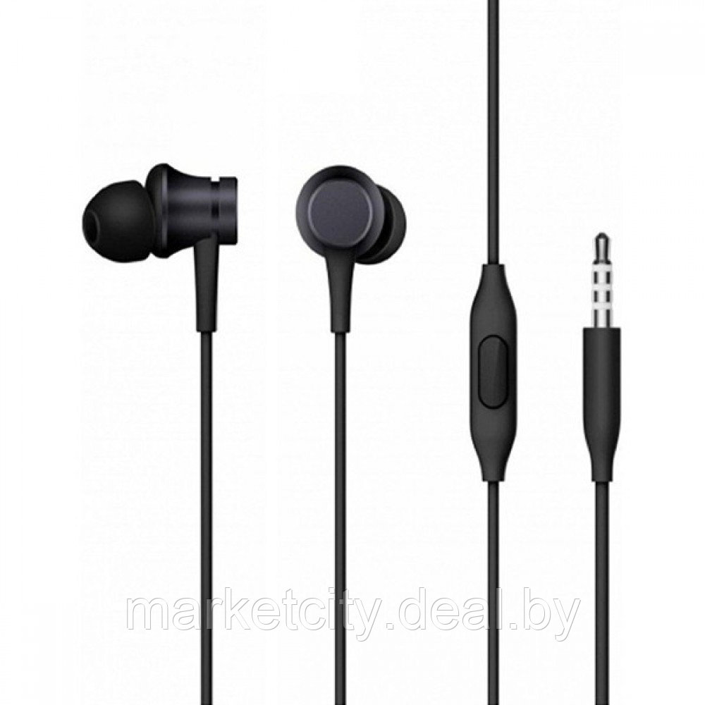 Наушники Xiaomi Mi Piston Headphones Basic (Black) ZBW4354TY - фото 1 - id-p158586771