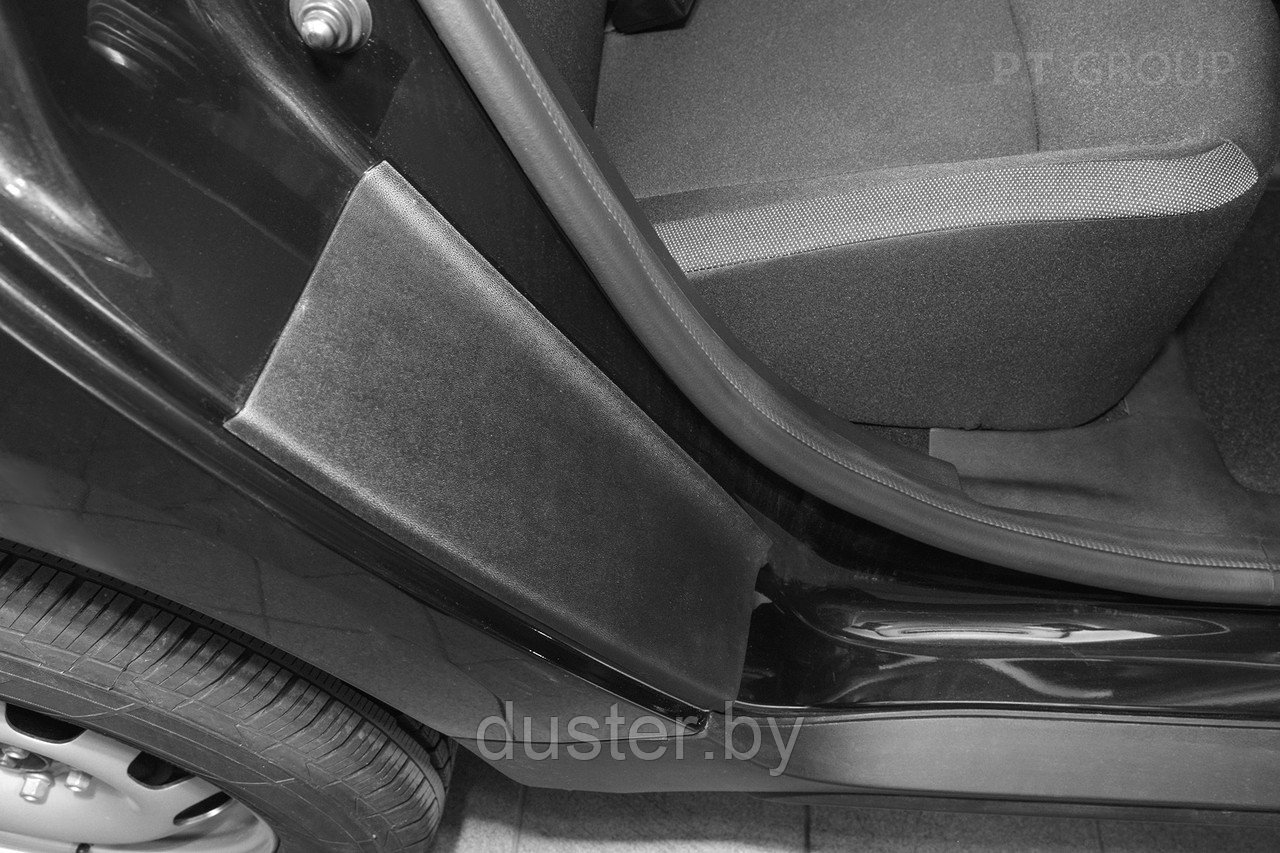 Накладки в проёмы задних дверей на арки (ABS) Renault Duster 2021- PT GROUP (оригинал) - фото 6 - id-p158586801