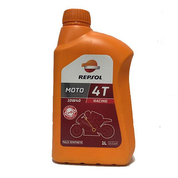 Синтетическое моторное масло Repsol Moto Racing 4T 10W40 1 л RP160N51 - фото 1 - id-p158587038