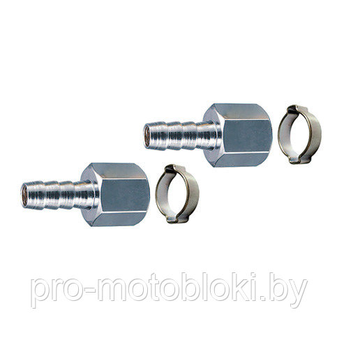 Переходник FUBAG 1/4 " F - елочка 6 мм с обжимным кольцом (2 шт.) - фото 1 - id-p158582476