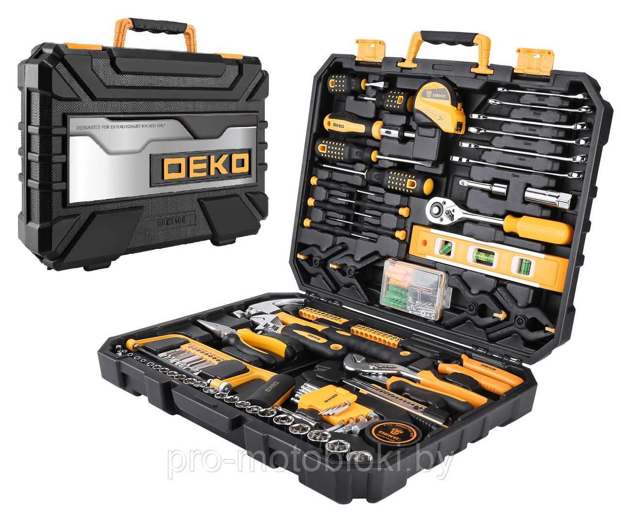 Набор инструмента для дома DEKO DKMT168 SET 168 - фото 1 - id-p158584925