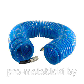 Шланг полиуретановый спиральный с фитингами FUBAG 8х12 20 м - фото 1 - id-p158582645