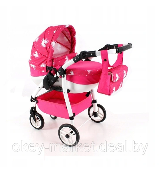 Детская кукольная коляска Adbor Lily Sport LS-23 - фото 2 - id-p158595796