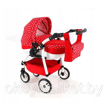 Детская кукольная коляска Adbor Lily Sport LS-12, фото 2