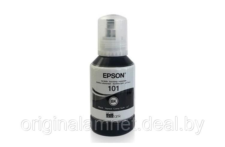 Оригинальные чернила для Epson Black (127 мл) (Картридж 101) - фото 1 - id-p158607923