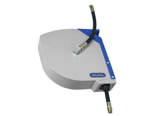 Катушка со шлангом для антифриза закрытая, монтаж стена/пол 120 бар, 10 м, арт. 29572