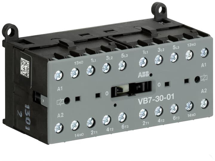 Мини-контактор VB7-30-01-80 220-240VAC 12A 1NC реверсивный ABB - фото 1 - id-p158627270