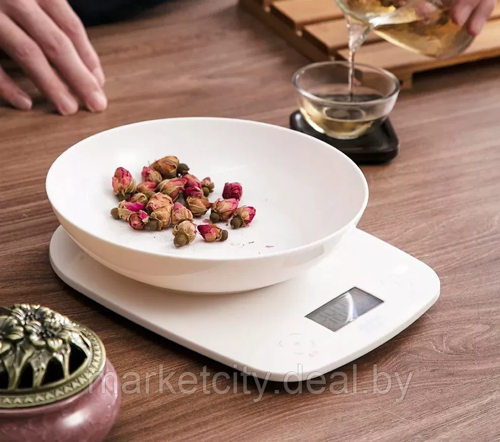 Кухонные весы Xiaomi Xiangshan Electronic Kitchen Scale EK9643K (White) - фото 1 - id-p158627972