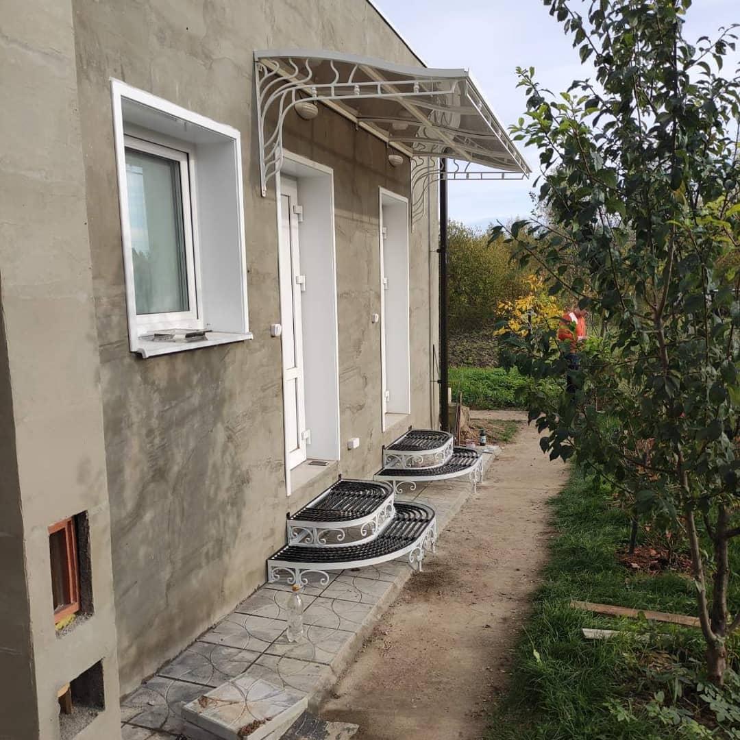 Кованые козырьки Арт: 6723