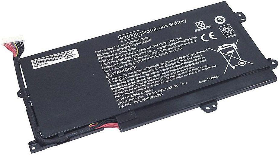 Аккумулятор (батарея) для ноутбука HP Envy 14-K010LA (PX03XL) 11.1V 4500mAh