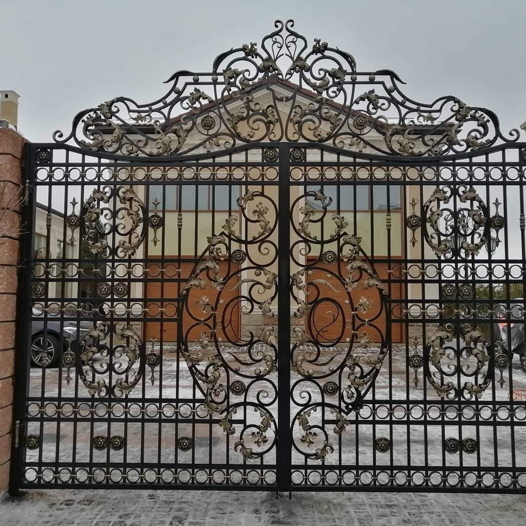 Кованые ворота Арт:4