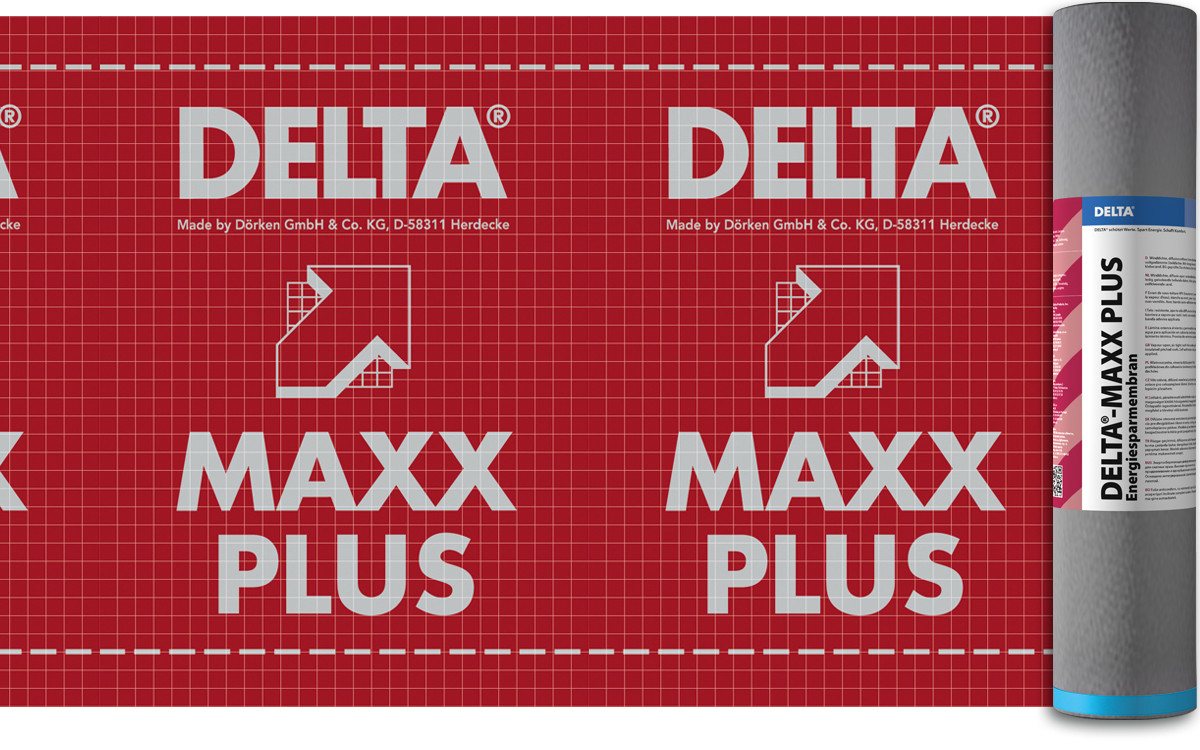 Гидроизоляционная диффузионная мембрана DELTA-MAXX PLUS - фото 1 - id-p158640508