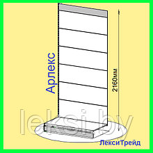 Стеллаж 2160х1000х580 (без полок) "АРЛЕКС"