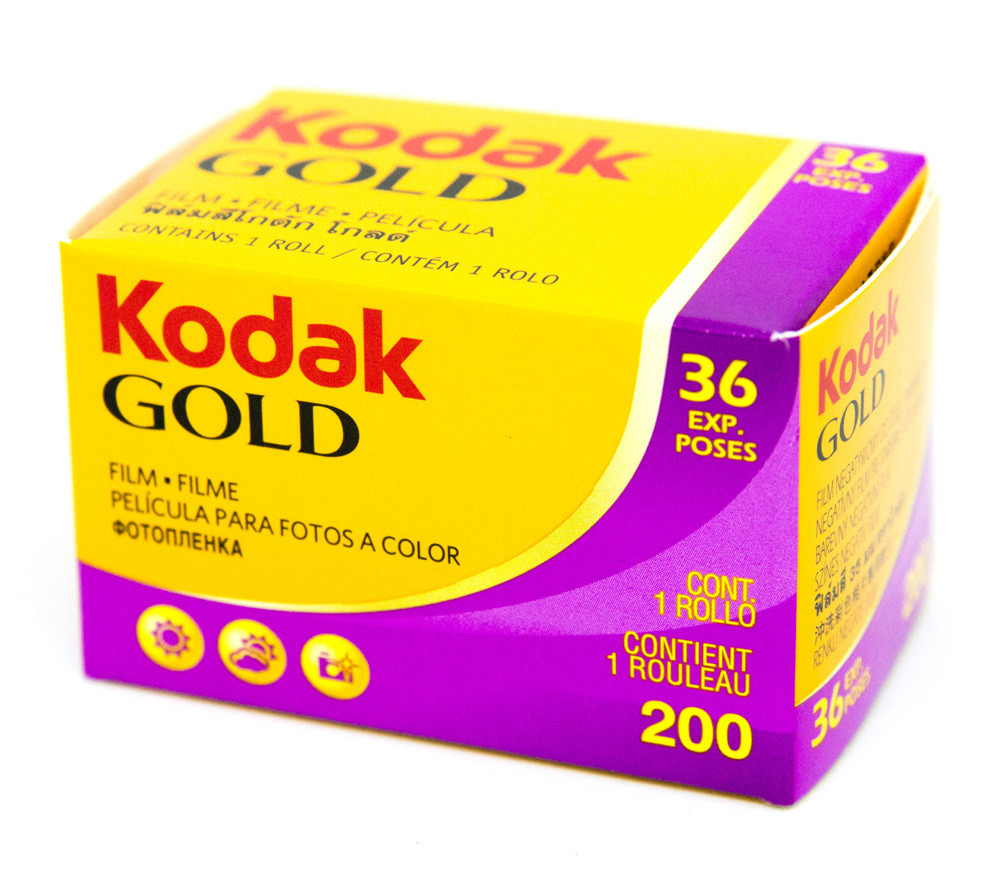 Фотоплёнка цветная Kodak GOLD 200/36 - фото 1 - id-p158652726
