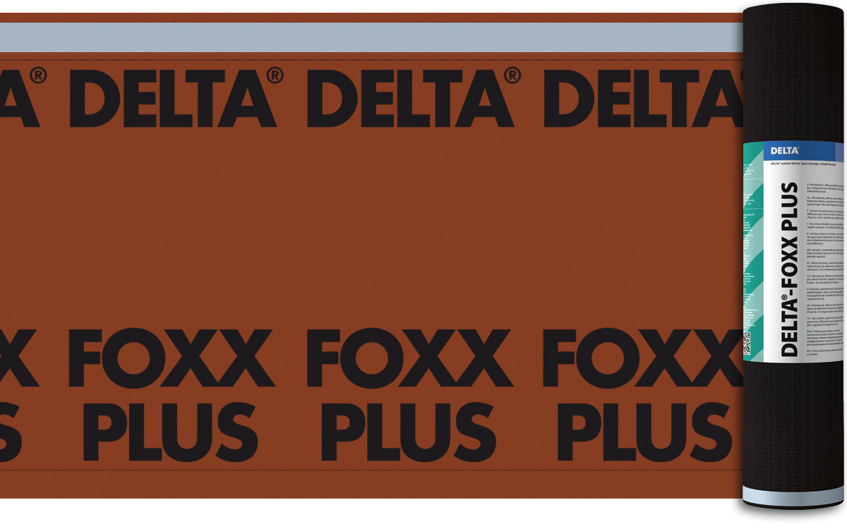 Гидроизоляционная диффузионная мембрана DELTA-FOXX PLUS - фото 1 - id-p158657187