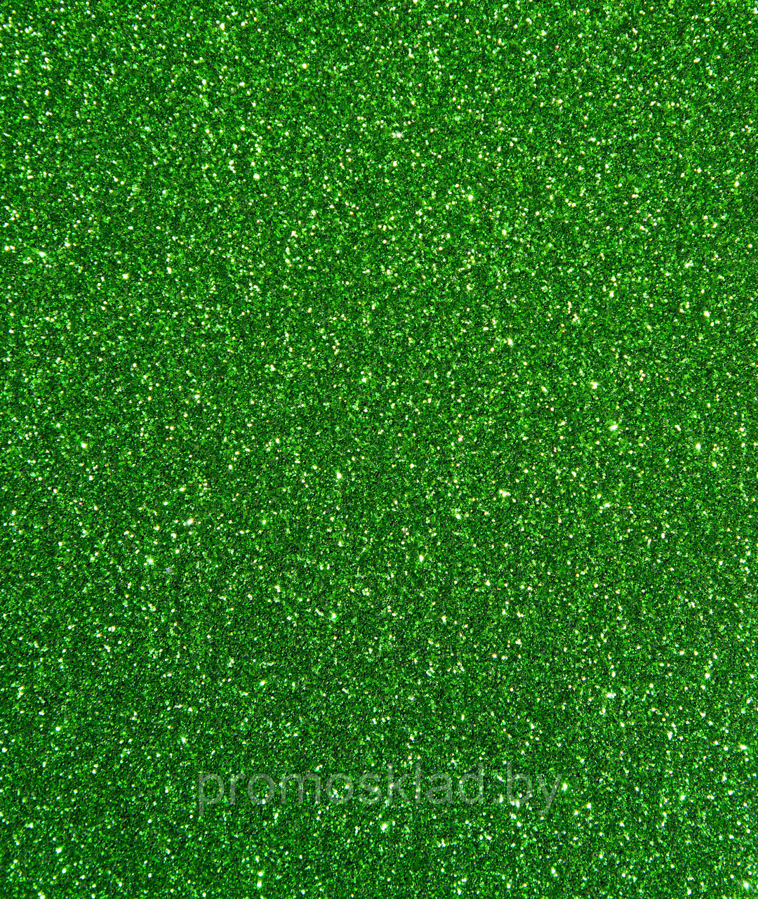 Термотрансферная пленка Glitter Green 06 зеленый (полиуретановая основа), SEF Франция