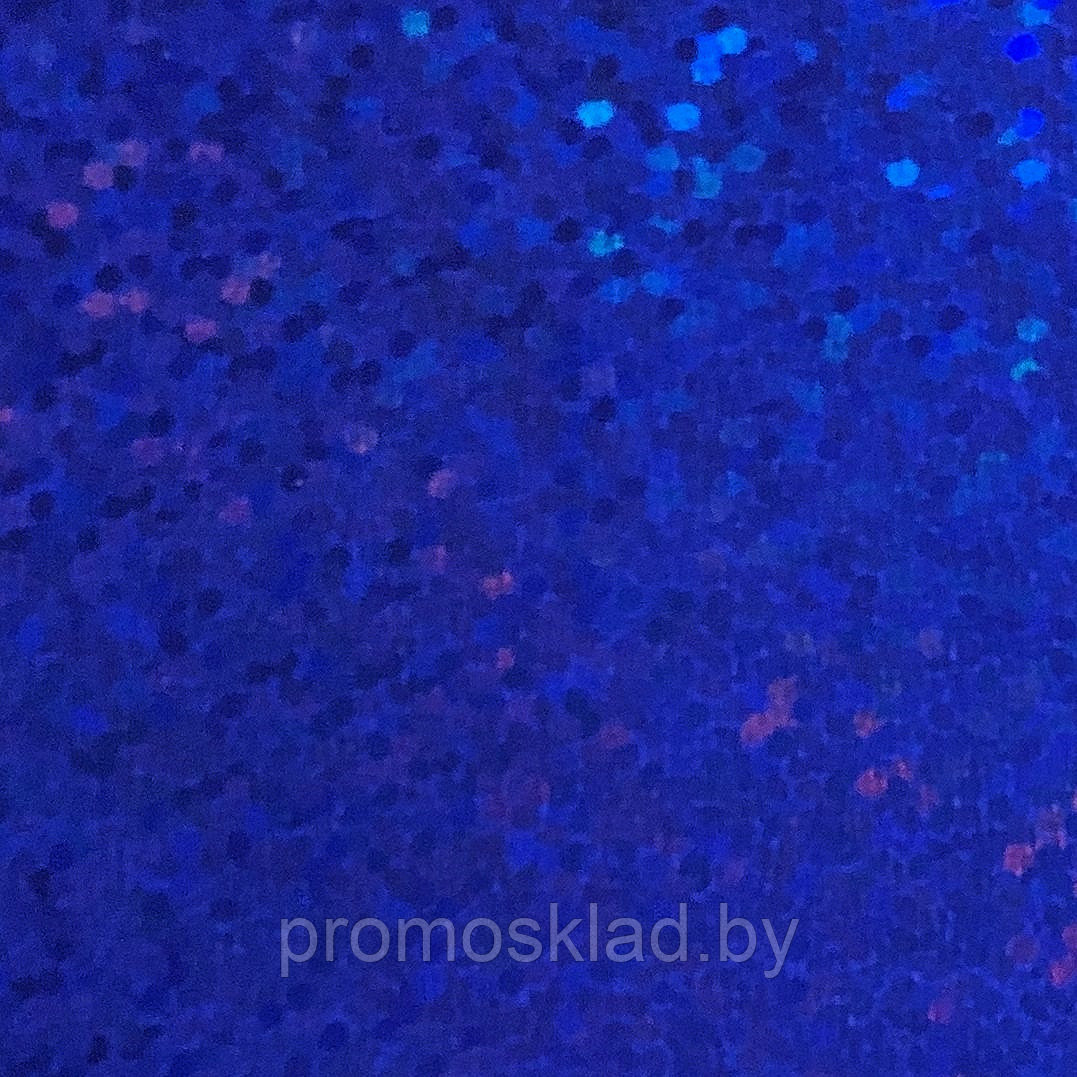 Голографическая термотрансферная пленка BLUE (полиуретановая основа), SEF Франция - фото 1 - id-p158665884
