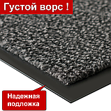 40 х 60 см. Сатурн, грязезащитный и влаговпитывающий ковер на мягкой виниловой основе, фото 3