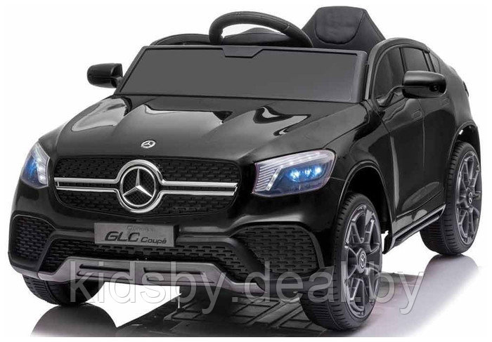 Детский электромобиль RiverToys Mercedes-Benz GLC K777KK (черный) автокраска лицензия - фото 1 - id-p153671003