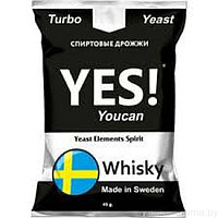 Спиртовые турбо дрожжи YES Yeast Black, 120 гр