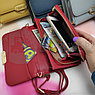 Женская сумочка - портмоне N8606 с плечевым ремнем Baellerry Young Will Show  Серо-голубая Light Blue, фото 10