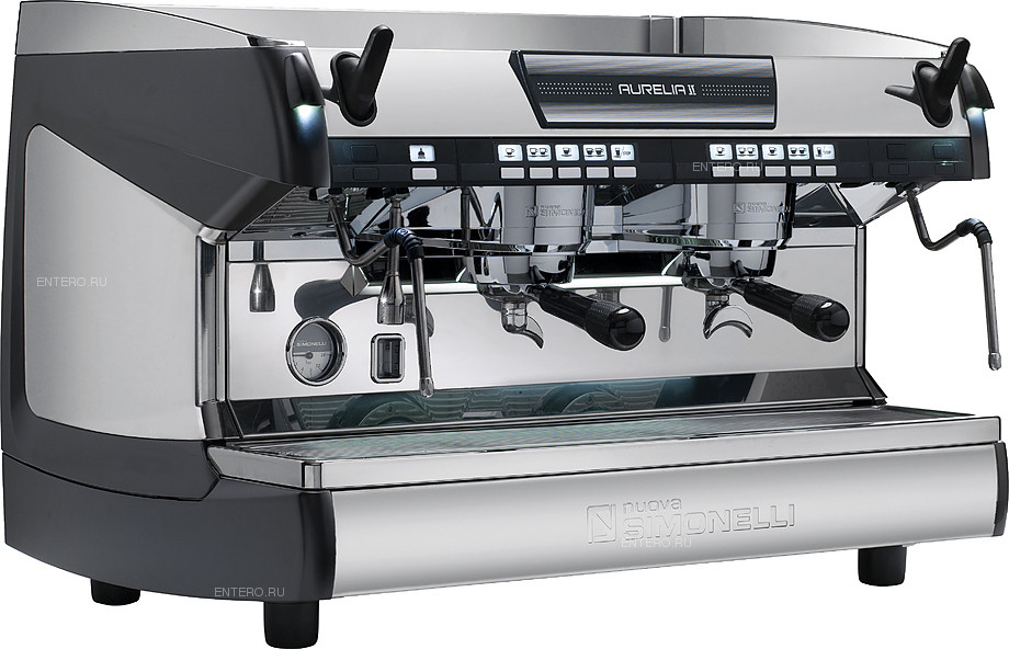 Кофемашина Nuova Simonelli Aurelia II 2 Gr V black LED, высокие группы