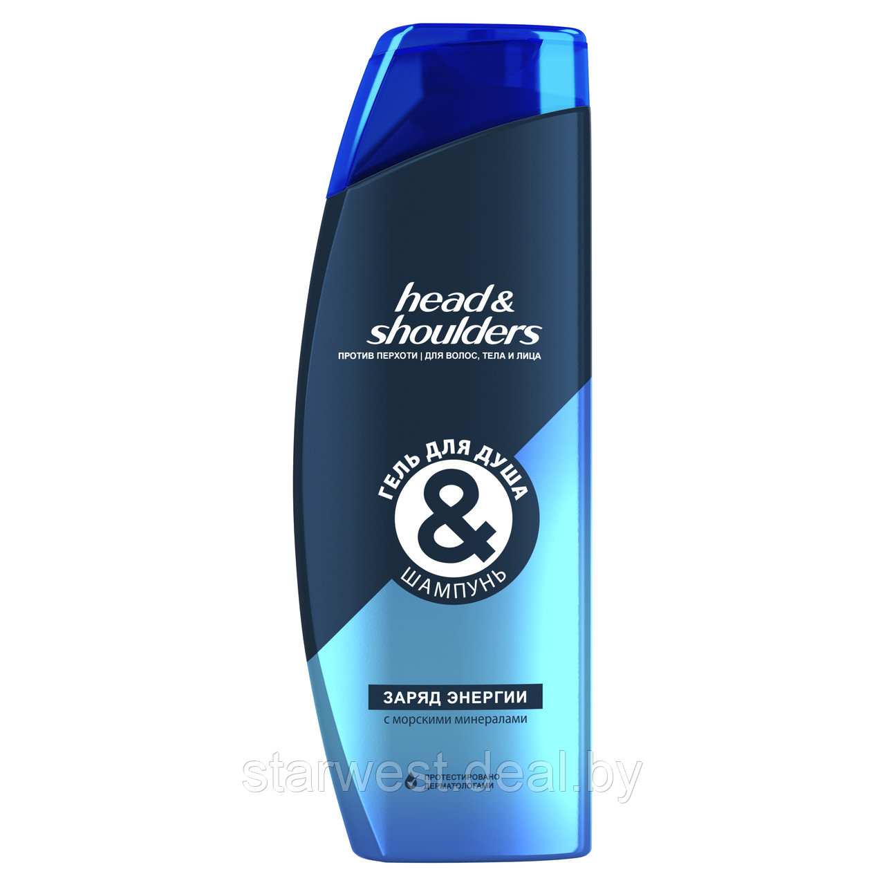 Head&Shoulders Заряд Энергии 360 мл Гель для душа и Шампунь 2 в 1 - фото 2 - id-p158725954