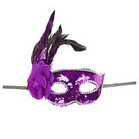 Карнавальная маска "Венеция", цвет фиолетовый