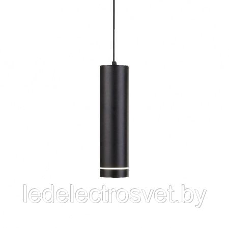 Накладной потолочный светодиодный светильник DLR023 12W 4200K черный матовый - фото 1 - id-p158734869