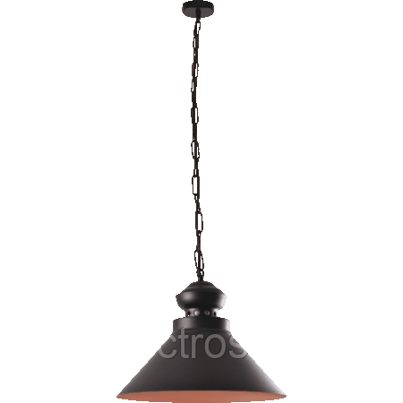 Светильник подвесной VESTA 17331 LOFT 1х60W, E27 черный