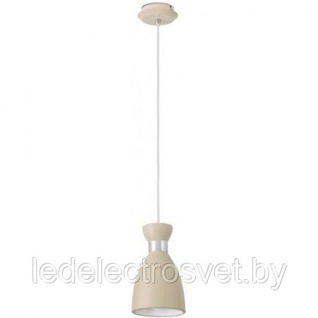 Светильник подвесной VESTA 55091-1 CUTE 1x60W, Е-27, бежевый - фото 1 - id-p158734924