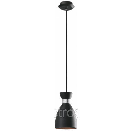Светильник подвесной VESTA 55071-1 CUTE 1x60W, Е-27, черный - фото 1 - id-p158734922