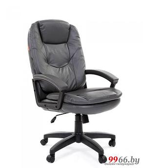 Компьютерное офисное кресло стул для руководителя Chairman 668 LT серое 00-07011068