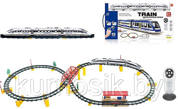 Железная дорога детская "TRAIN EXPRESS" 397 см на р/у, 81 дет., свет, звук (арт.2807Y-2)