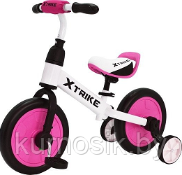 Велосипед беговел трансформер детский X TRIKE 2 в 1 (арт.3940002B) зеленый - фото 3 - id-p158764673
