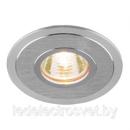 Алюминиевый точечный светильник 2016 MR16 SCH сатин хром - фото 1 - id-p158741348