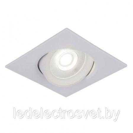 Встраиваемый потолочный светодиодный светильник 9915 LED 6W WH белый