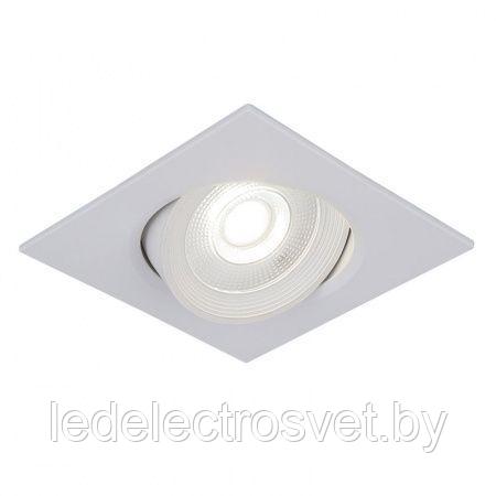 Встраиваемый потолочный светодиодный светильник 9915 LED 6W WH белый - фото 1 - id-p158741364